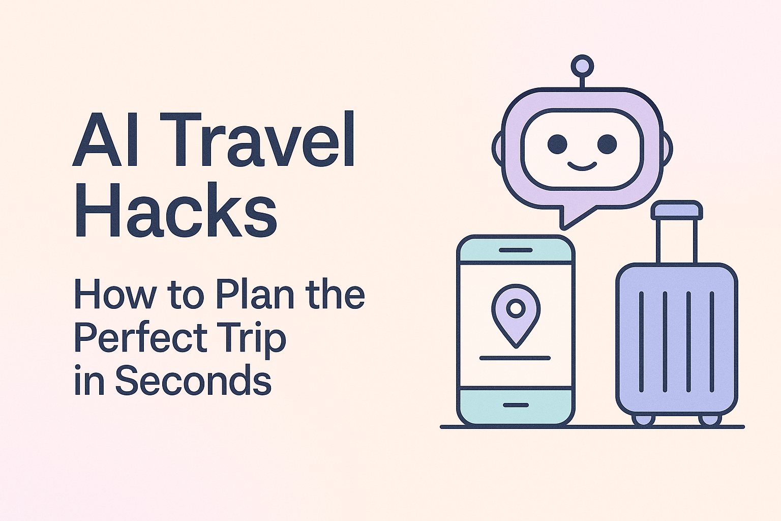 AI Travel Hacks: How to Plan the Perfect Trip in Seconds